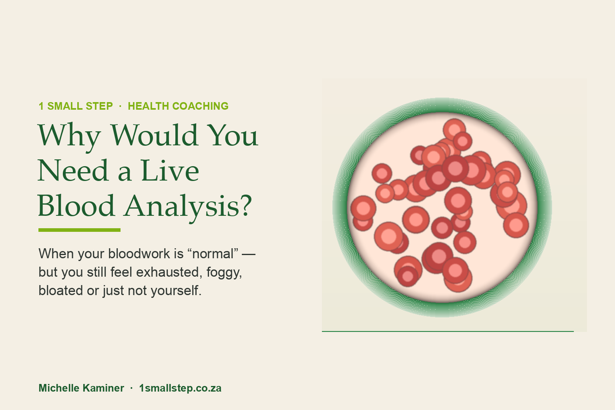 Why would you want or need a Live Blood Analysis?